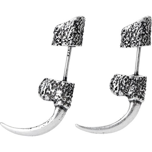 Fashion Hawk's claw 925 Sterling Silver Studs Earrings (Single Piece)