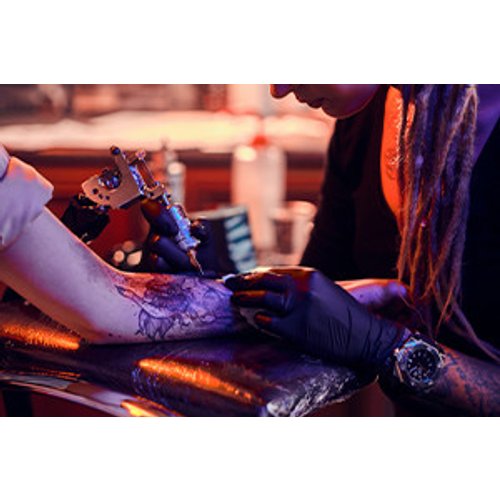 The Art of Tattooing: Mixing Big Stencil and Freehand Styles