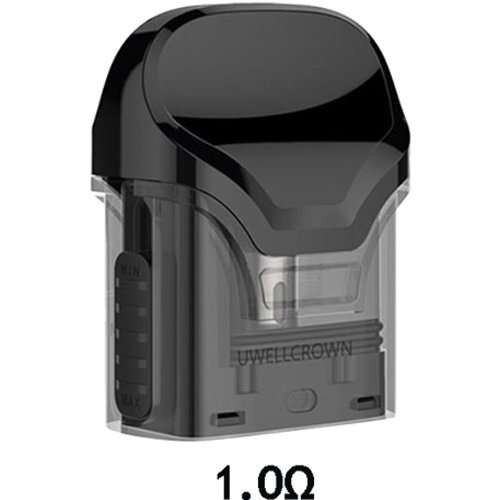 UWELL Crown Replacement Pods - 1.0ohm CROWN Pod, Single Pod