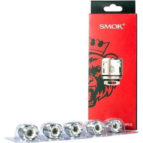 SMOK TFV8 Baby Beast Replacement Coil - 0.4ohm V8 BABY Q4 Quad Coil, 5 Pack