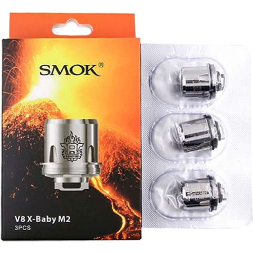SMOK TFV8 X-Baby Beast Replacement Coils - X Baby M2 - 0.25ohm, 3 Pack
