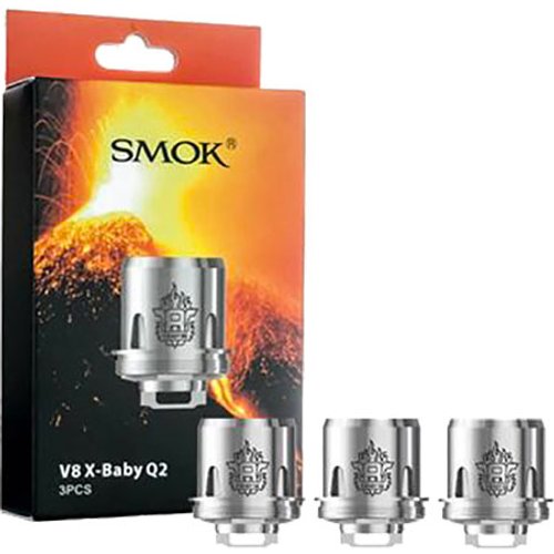 SMOK TFV8 X-Baby Beast Replacement Coils - X Baby Q2 - 0.4ohm, 3 Pack