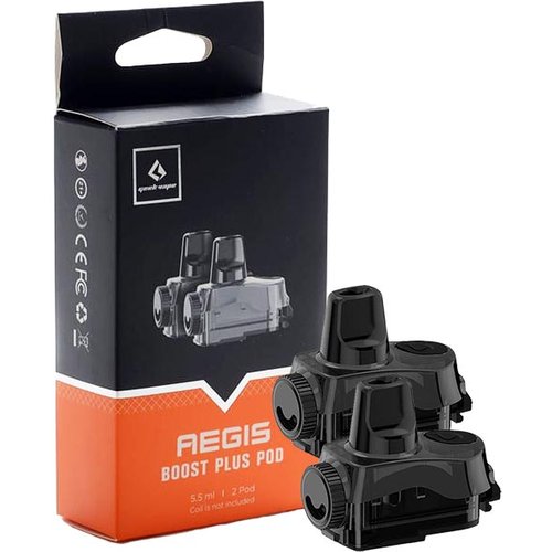 GEEKVAPE Aegis Boost PLUS Replacement Pods - Boost PLUS Empty Pods (2-Pack)