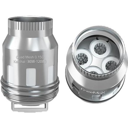 Freemax Mesh Pro Replacement Coils - 0.15ohm QUAD MESH Coil (MESH PRO), Single
