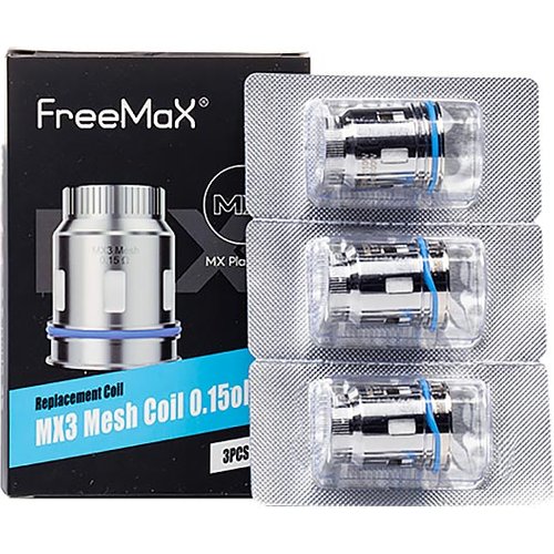 FREEMAX MX Replacement Coils - MX3 Mesh 0.15ohm, 3 Pack