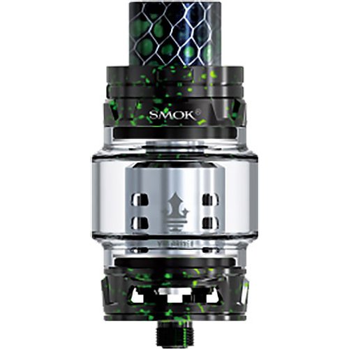 SMOK TFV12 Prince Sub Ohm Tank - Black w/ Green Spray