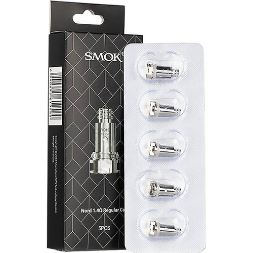 SMOK Nord Replacement Coils - 1.4ohm NORD REGULAR Coil, 5 PACK
