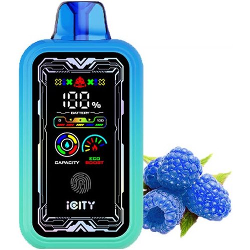 iCity CT35000 Disposable Vape - Blue Razz