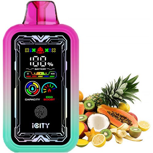 iCity CT35000 Disposable Vape - Tropical Rainbow