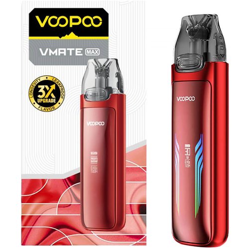 VOOPOO VMATE Max Pod System Kit - Ruby Red