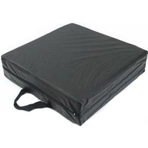 DMI Deluxe Seat Lift Cushion 16 x 16 x 4 Black, Leatherette