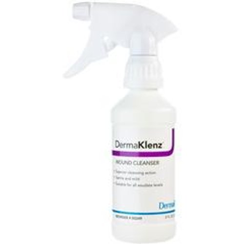 Derma-Rite DermaKlenzWound Cleanser, Latex Free, Non Irritating, No Rinse 8 oz