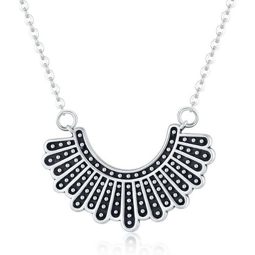 Sterling Silver Feather Pendant Necklace for Women