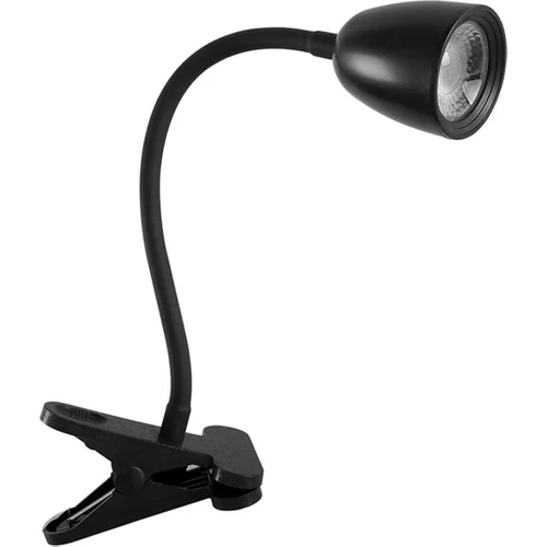 Luminária De Mesa Led Abs Com Garra 4w 3000k Focus - PRETO