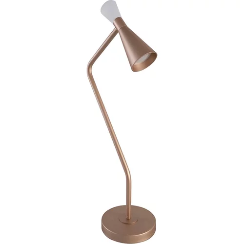 Luminária De Mesa Led Alumínio Champagne 6w 3000k Ramus