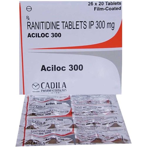 Aciloc 300 Tablet (Ranitidine 300mg)