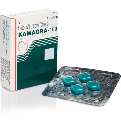 Kamagra Gold 100 (active ingredient 100mg. Sildenafil Citrate)