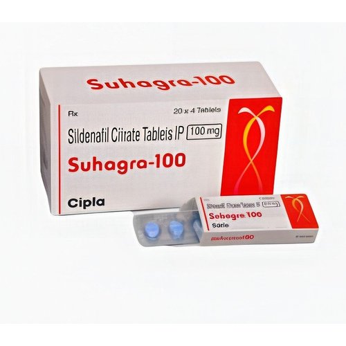 Suhagra 100 Tablet (Sildenafil 100mg)