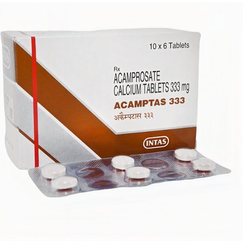 Acamptas 333 Tablet (Acamprosate 333mg)