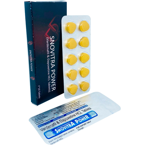Snovitra Power 100 mg. (40 mg. Vardenafil + 60 mg. Dapoxetine)