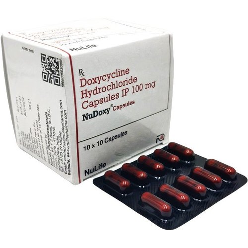 Nudoxy 100 Capsules (Doxycycline 100mg)