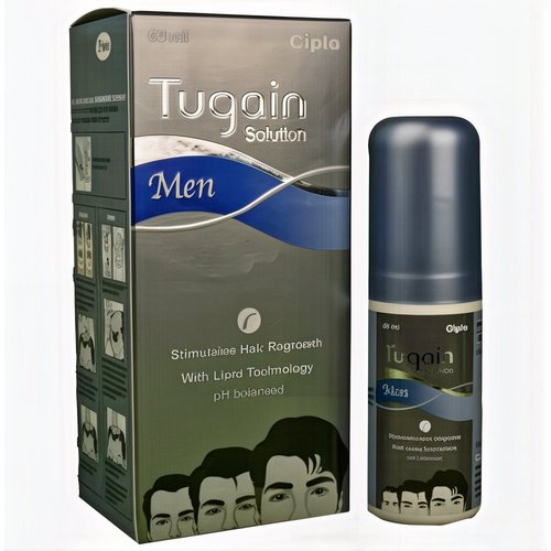 Tugain Men 5% Solution (Minoxidil 5% w/v + Finasteride 0.1% w/v)