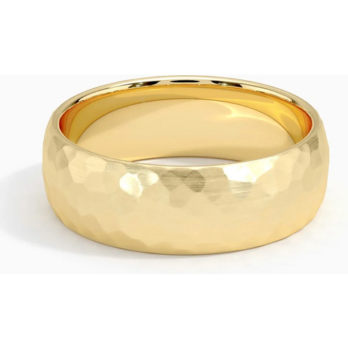 10K Gold 7mm Wedding Band