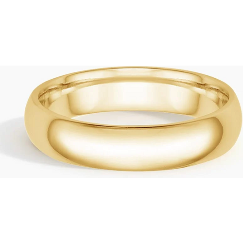 10K Gold 5 mm Comfort Fit Wedding Ring