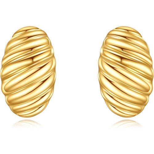10K Gold Stud Earrings