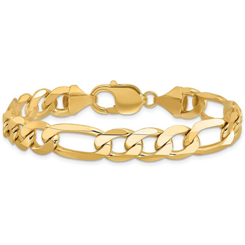14K Gold Figaro Link Bracelet