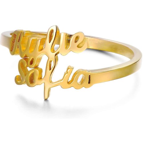 14K Gold Personalized Classic Name Ring
