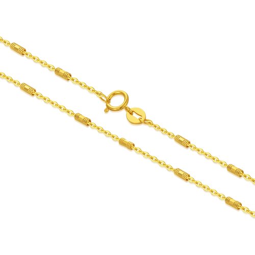 18K Gold Chopin Chain Necklace