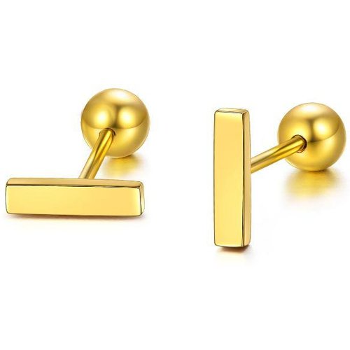 14K Gold Stud Earrings