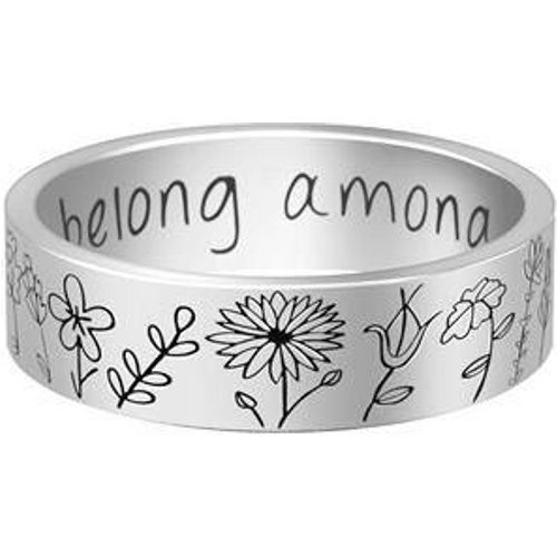 Sterling Silver Wildflowers Ring