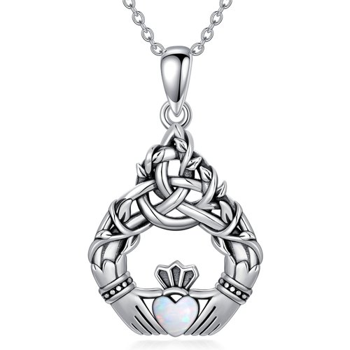 Sterling Silver Celtic Knot Pendant Necklace