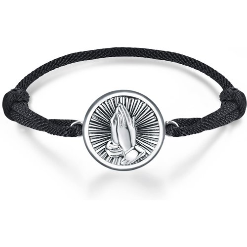 Sterling Silver Couple & Parents & Children Identification Bracelet