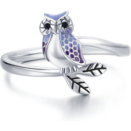 Sterling Silver Owl Ring