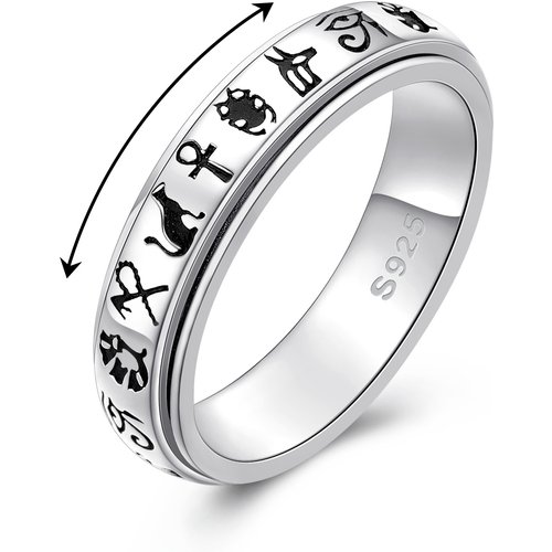 Sterling Silver Spinner Ring
