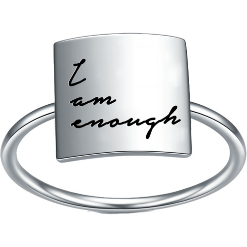 Sterling Silver Square Ring