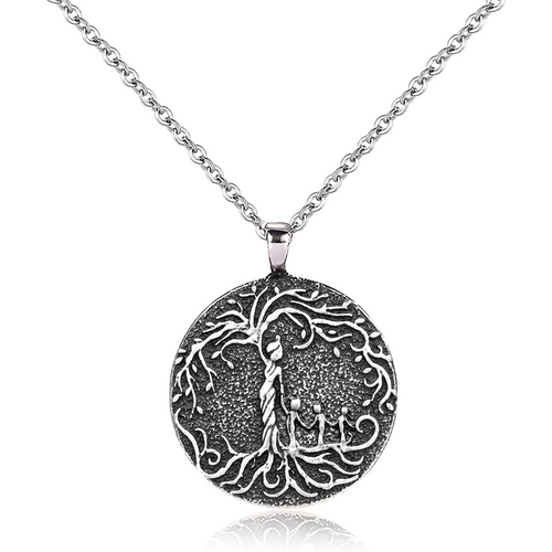 Sterling Silver Tree Of Life Pendant Necklace