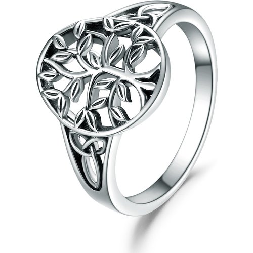 Sterling Silver Tree Of Life Ring