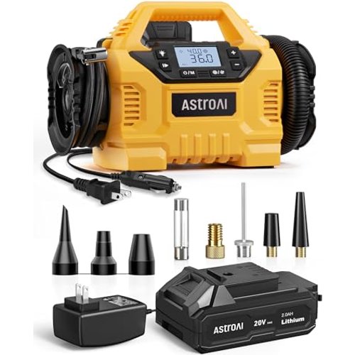 Better Quick Trick Inflator for Faster Inflation 160 PSI | AstroAI