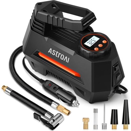 Best 12V DC Air Compressor for Car Tires | AstroAI