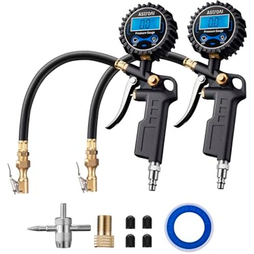 Best Digital Tire Pressure Gauge with Inflator for Car | AstroAI