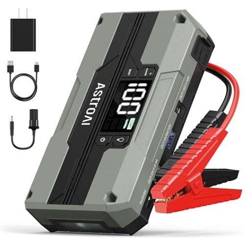 Best 8-in-1 Portable Car Battery Jump Starter | AstroAI