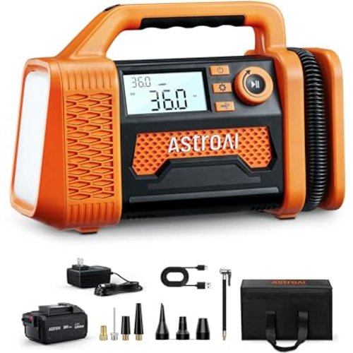 AstroAI TC3 Air Compressor Portable Tire Inflator Offroad Air Compressor for Truck 150PSI with Digital Display Air Pump