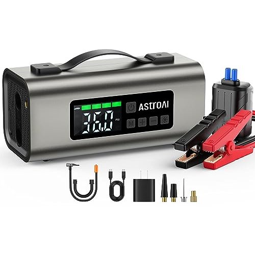 2024 Portable Jump Starter with Air Compressor | AstroAI?