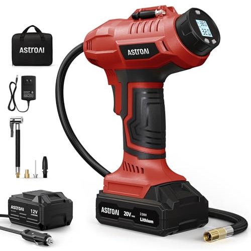 Shop Battery Powered Micro High Speed Air Compressors 160 PSI | AstroAI