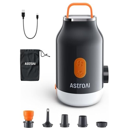 Mini Electric Air Pump for for Air Bed, Balls, Pool | AstroAI