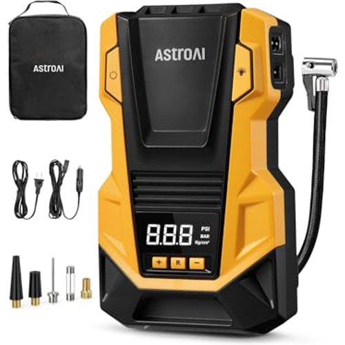 Top Mini Air Compressor for Cars, Bikes, & Motorcycles | AstroAI